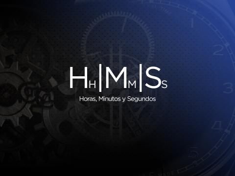 Horas, Minutos y Segundos